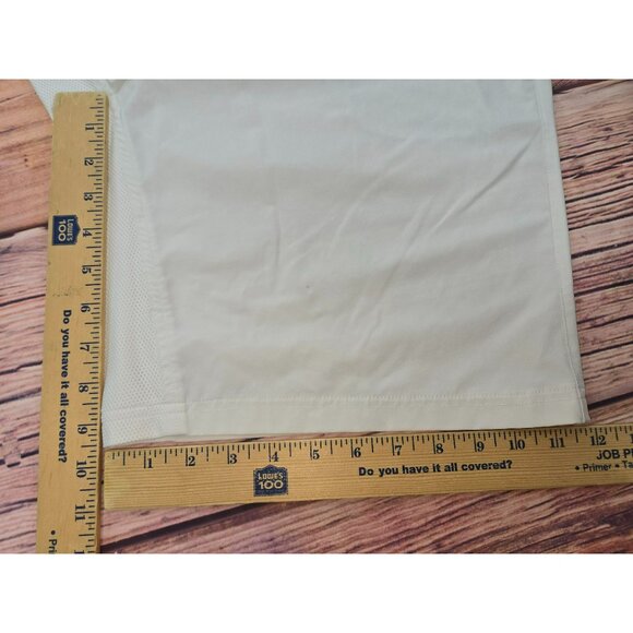 Lacoste Sport Mens White Shorts Size 6 (34 in waist) - Picture 6 of 6